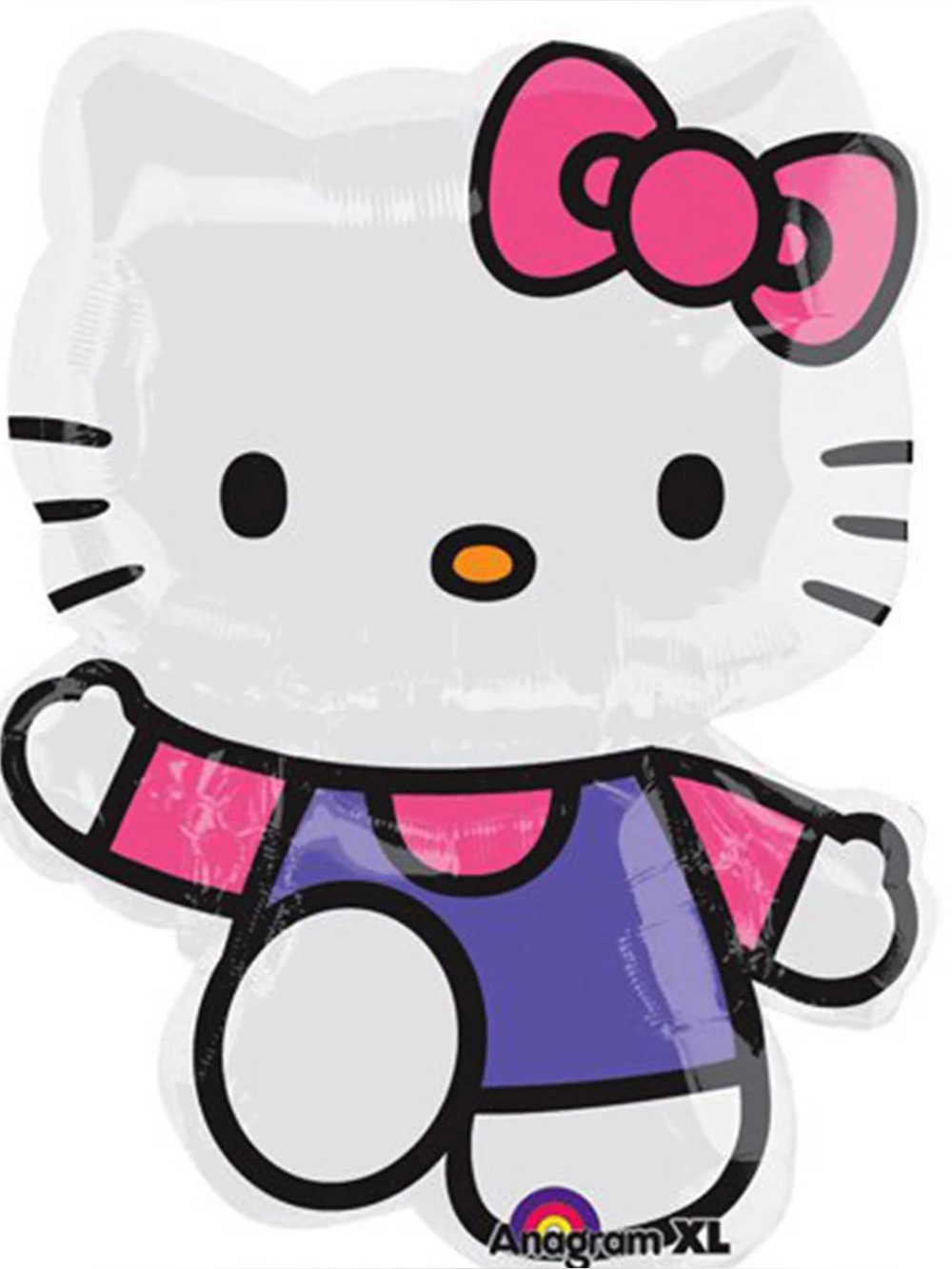 Hello Kitty Pink and Purple Foil Balloon